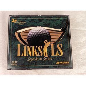 Links LS‎ Arnold Palmer at Latrobe & Legends in Sports '97 Golf PC Cd Rom 98 XP